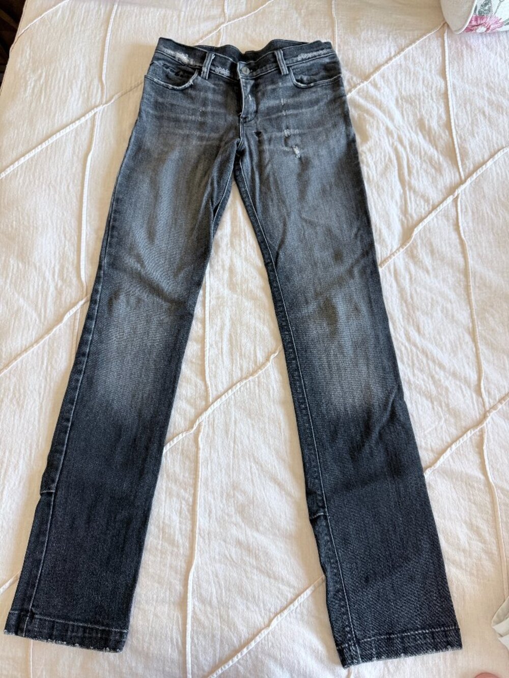 Ksubi Faded Black distressed Women's Jeans Size 28